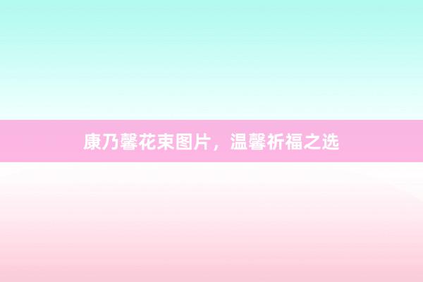 康乃馨花束图片,温馨祈福之选